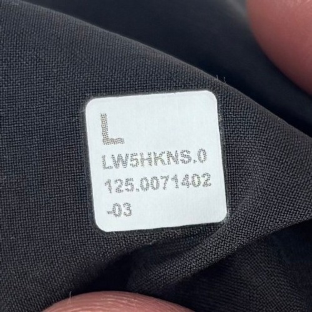 Lululemon Daydrift High-Rise Wide-Leg Trouser Sz L Black Pleated Pants LW5HKNS - Picture 8 of 9